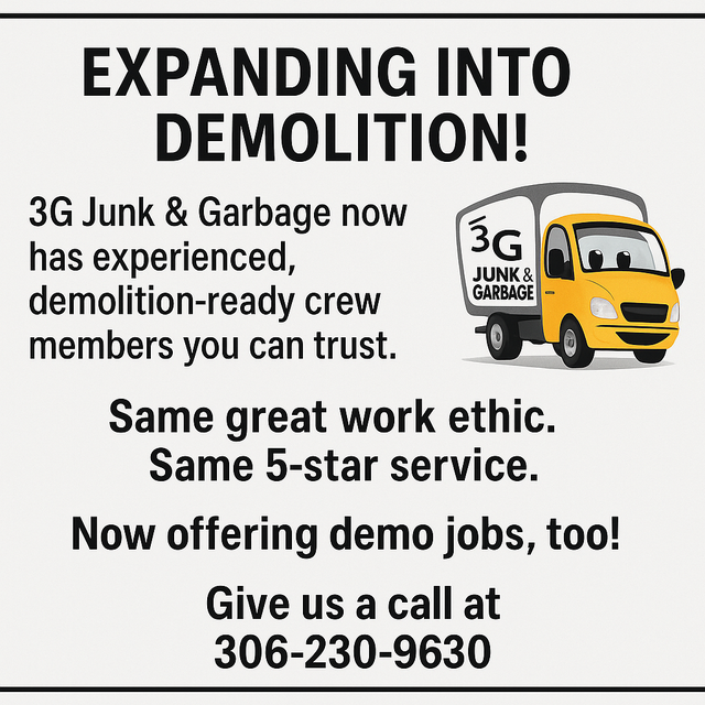 3G Junk & Garbage Removal – Fast • Friendly • Efficient!64363356781059122