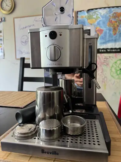 THE CAFE ESPRESSO MACHINE , used a little but in excellent condition