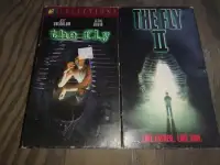The Fly 1 and 2 VHS