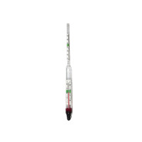 HIGH QUALITY GLASS THERMOMETER - HYDROMETER