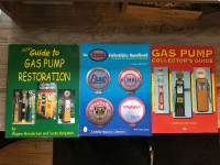 Gas pump collecting/restoration books