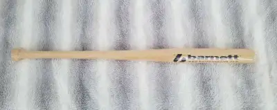New Baseball Bat Barnett 32" Wood $20 Sealed in wrapper, View more