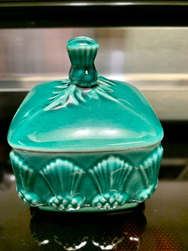 Highland Ware Govencroft ceramic / pottery Sugar Bowl, Thistle Arts & Collectibles Norfolk