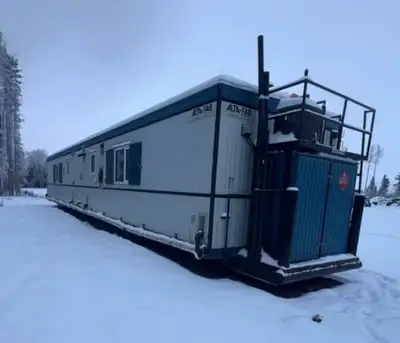 2005 12x60ft altafab wellsite trailer 2 kitchens, 2 bedrooms, 2 bathrooms, 2 livingrooms - mechanica...