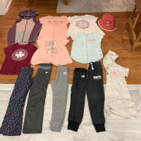 EUC, girls mixed lot clothes , size 5/6-6, all from Roots 