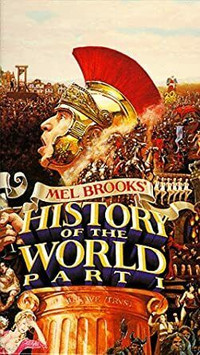 "Mel Brooks' History of the World Part I" VHS video