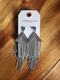 AE large triangle dangle earrings Reg. $15.95 + tax for only $5!