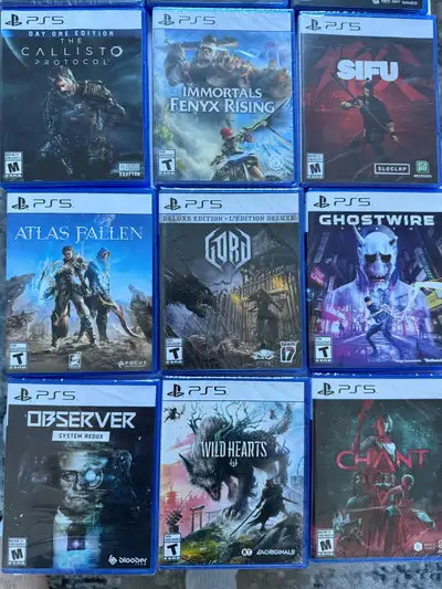 PS5 Game Lot! 29 Games Total, View more