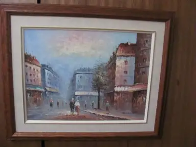 Caroline Burnett Paris Painting, View more