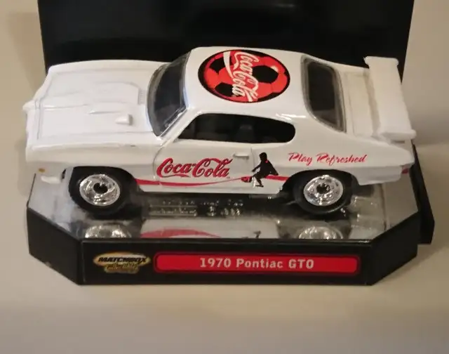 Vintage MATCHBOX Collectibles 1970 Pontiac GTO - Coca Cola Car in Arts & Collectibles in Oshawa / Durham Region - Image 2