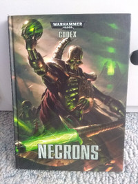 Necron Codex 7th Edition, Hardcover WH40k (Like New Condition)
