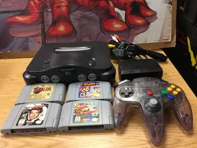 - N64 - System bundl $105 + Original Controller $25!!!!, View more