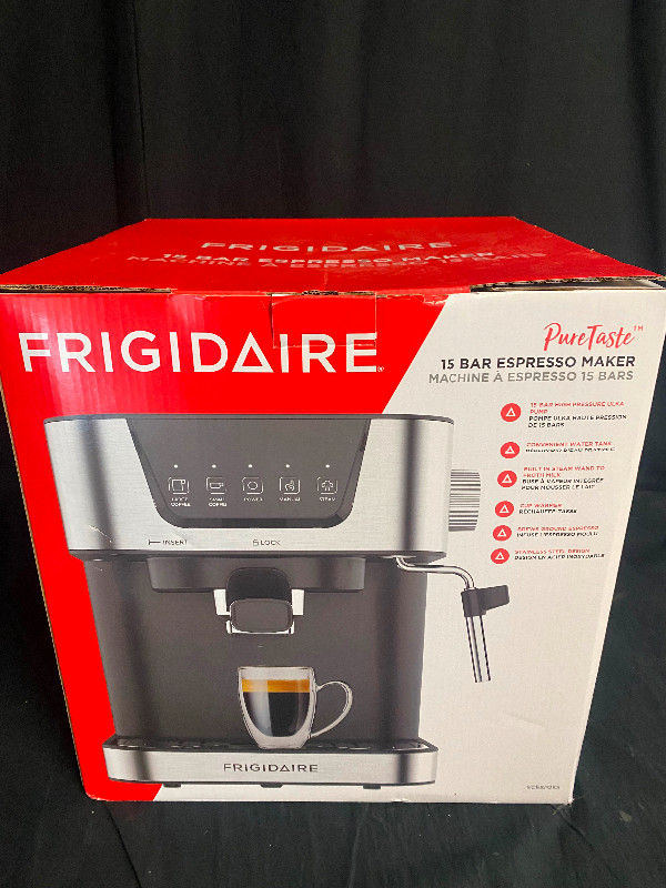 Brand New Frigidaire Expresso Maker in Coffee Makers in Moncton - Image 2