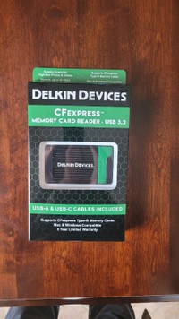 Lecteur carte mémoire CFexpress-B - Delkin DDreader-54 (NEUF)