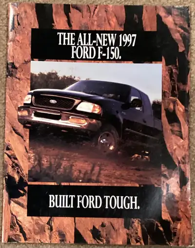 1997 FORD F 150 TRUCK BROCHURE FOR SALE, View more