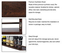 Wooden Spice Rack/Organizer  (4 Pieces)