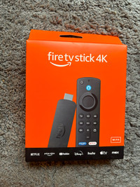 Firestick 4k with one year subscription 
