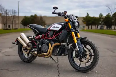 2019 Indian Motorcycle FTR 1200 S "Race Replica" - 7761kms. Still in stock condition (baffles remove...