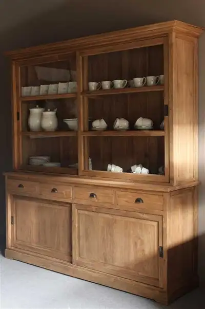 ISO Old World Style Wooden Furniture - large hutch or cabinet, View more