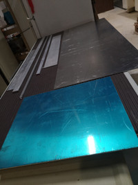 Aluminum sheets and pieces