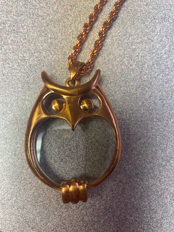 Copper Owl Pendant Necklace in Jewellery & Watches in Kitchener / Waterloo - Image 3