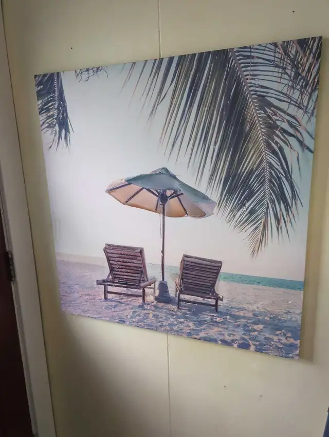 Beach Canvas Art oversized 31x31 inches  in Home Décor & Accents in Gatineau - Image 2