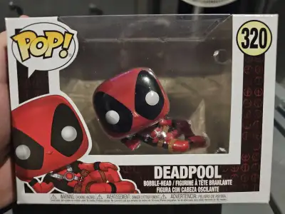 Deadpool from marvel Selling all my funko pop if want to bundle some of them just contact me