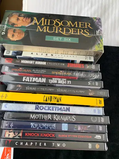 New Unopened DVDs, View more