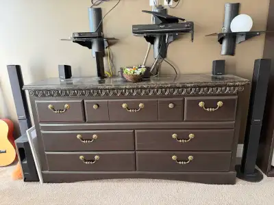 Espresso 7-Drawer Dresser , View more