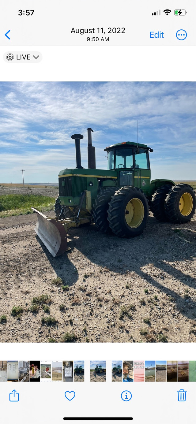 For sale 8430 JD   in Farming Equipment in Medicine Hat - Image 2