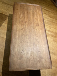 Table en bois mid century style scandinave + Table à téléphone