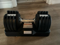 Adjustable Dumbbell 10-50 lb