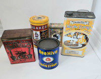 Vintage Tin Cans