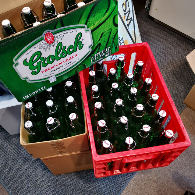 Beer bottles  flip top green  Grolsch in Hobbies & Crafts in Ottawa