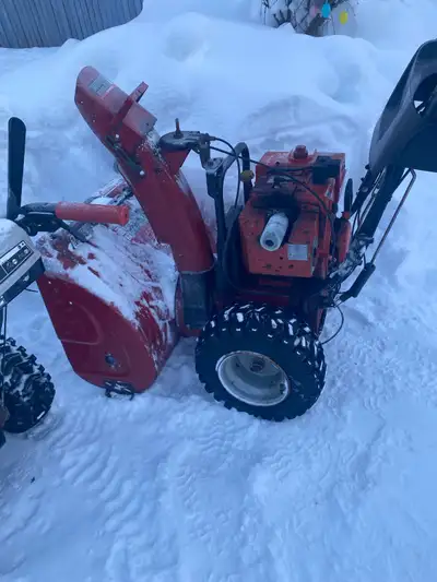 10/27” craftsman snowblower, View more