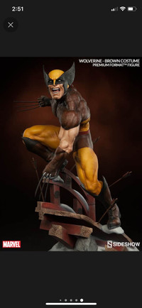 Wolverine Exclusive Sideshow collectibles 