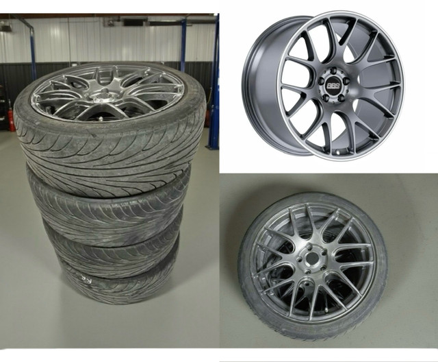 【Full Set】225/40/18 Rims with Summer Tires in Tires & Rims in Oakville / Halton Region