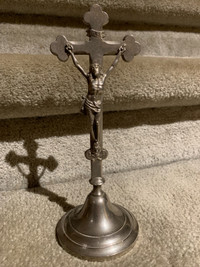 Mémento mori crucifix de nun de 1880 croix skull cross bone 