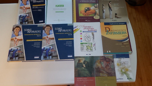 Livres de soins infirmiers et psychologie dans Manuels  à Saint-Jean-sur-Richelieu