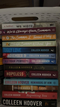 colleen hoover books + summer i turned pretty trilogy