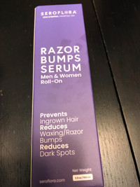 Brand New Seroflora Razor Bumps Serum (Men and Women Roll-On)