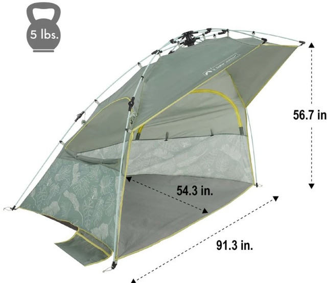 Beach tent - Quick Shelter®- Botanical Lines in Water Sports in City of Toronto - Image 4