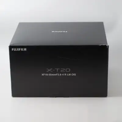 Used Fujifilm X-T20 Camera body w XF 18-55mm F2.8-4 R LM OIS kit in very good condition. Comes with...
