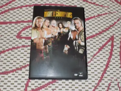 WWE NIGHT OF CHAMPIONS DVD, JUNE 2008 PPV, CENA VS. TRIPLE H, View more