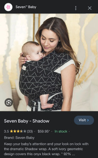 Seven Baby Wrap Carrier