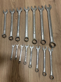 15 piece Combination Wrenches Set 3/4” to 1-1/4”