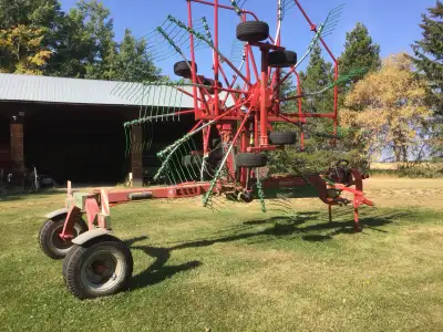 2024 Enorossi 24’ rotary hay rake. Used one season. Raked 500 Excellent condition. Had first major s...