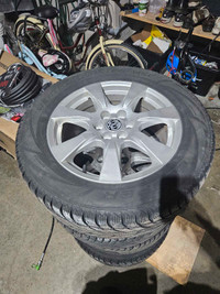 18" RSSW Alloy Rims 6 x 120 with Snow Tires