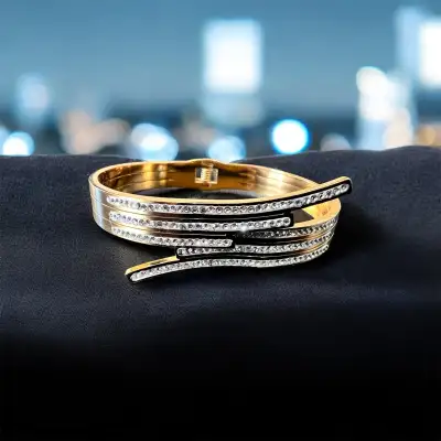 gold bracelet , View more
