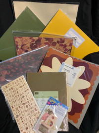 Autumn scrapbooking/card package 